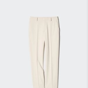 Uniqlo Smart Ankle Short Beige Trousers